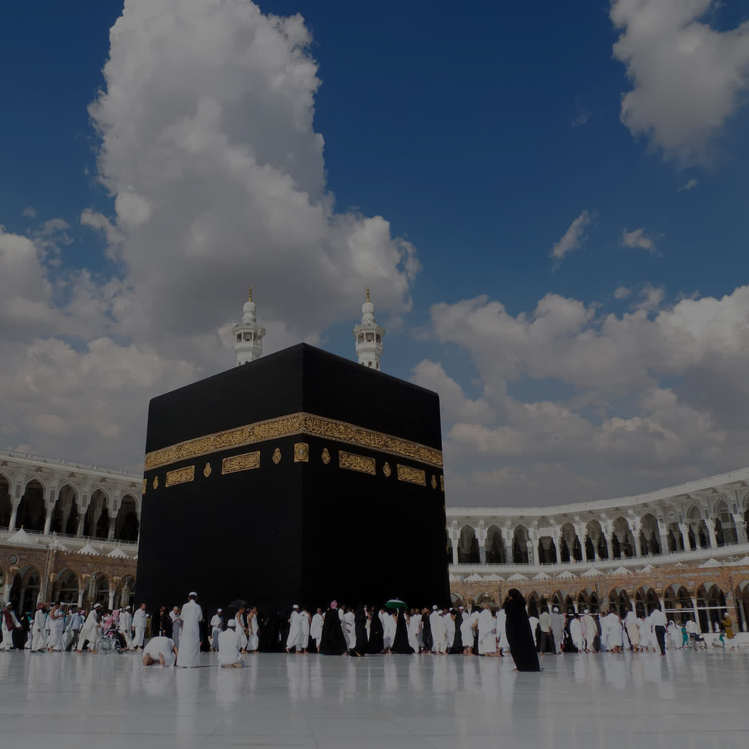 De Kaaba in Masjid al-Haram
